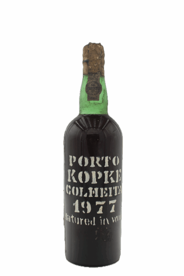 Kopke - Colheita Port 1977 (Gebotteld in 1985) Broken wax capsule