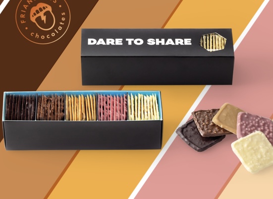 Friandries Dare to Share Chocolade Galetjes