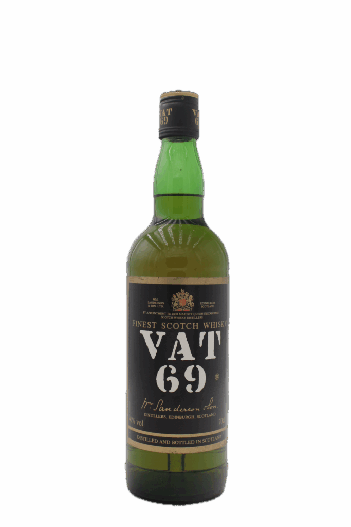 VAT69 Scotch Whisky (Old Bottle)