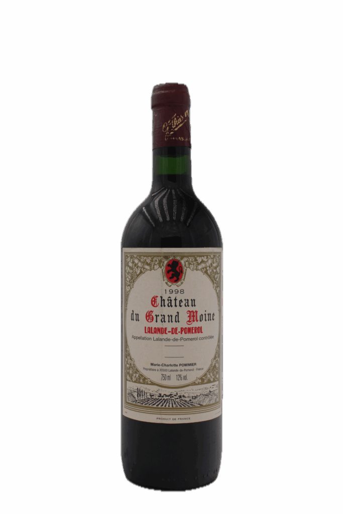 Château du Grand Moine - Lalande de Pomerol 1998