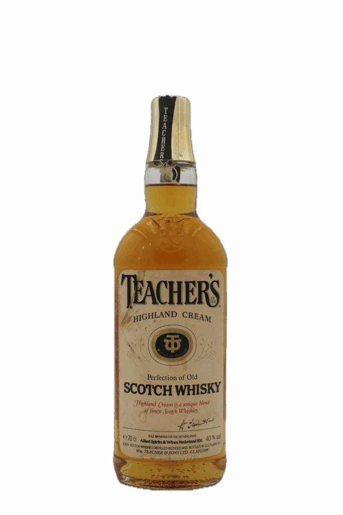 Teachers Highland Cream Scotch Whisky (Old Bottle)