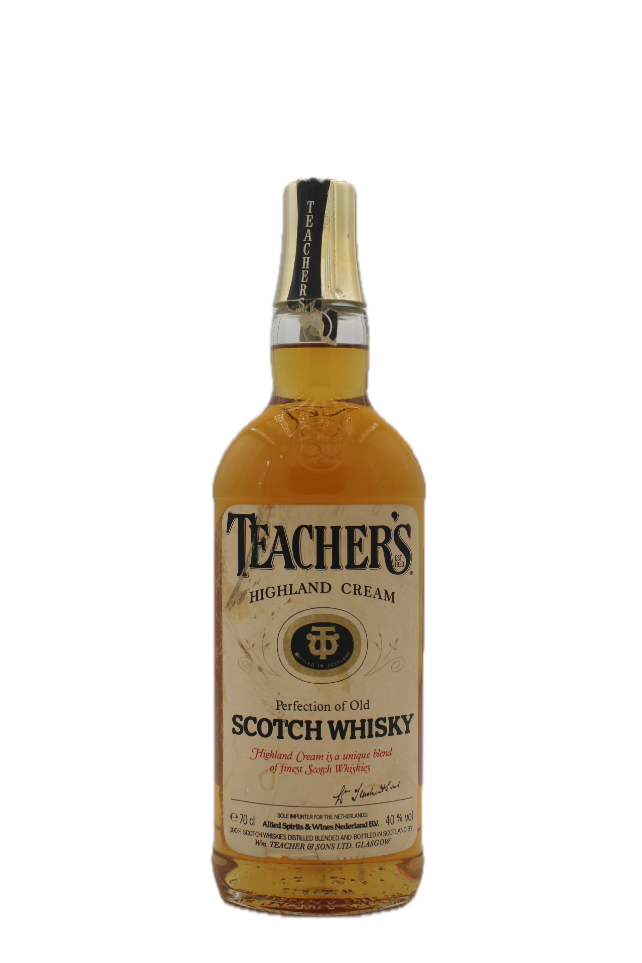 Teachers Highland Cream Scotch Whisky (Old Bottle)