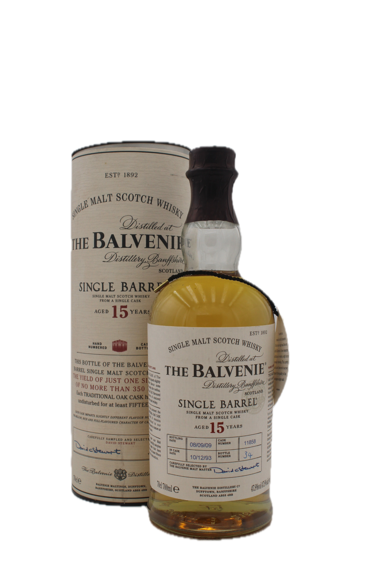 Balvenie - 15 Years Single Barrel 1993 (Cask 11858)