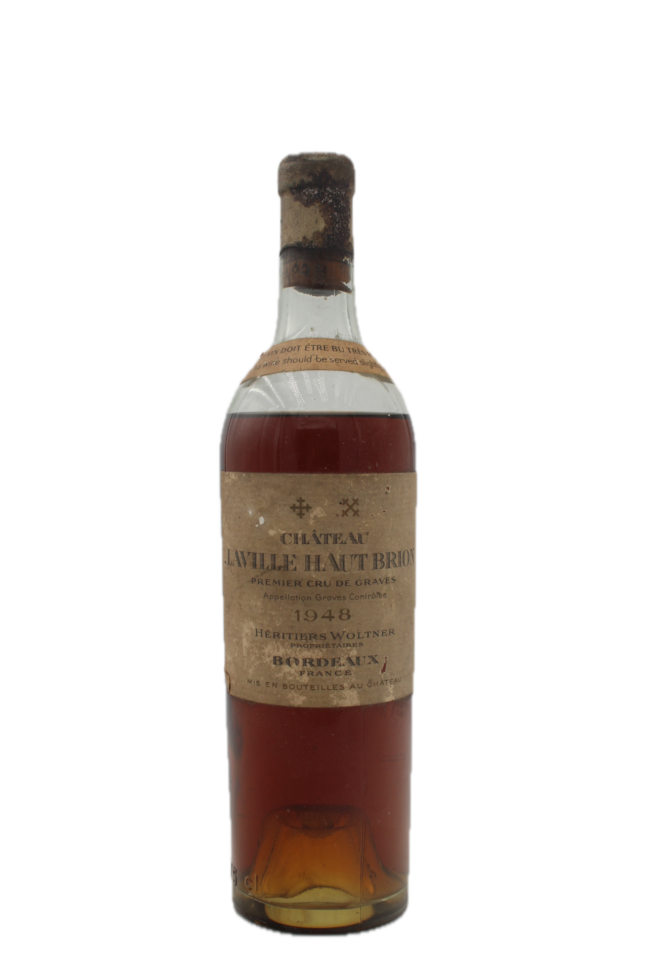 Chateau Laville Haut Brion 1er Cru 1948 (Low Shoulder)