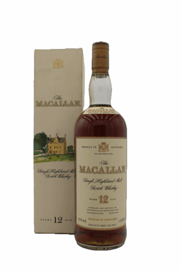 Macallan - 12 Years 1980's (1 Liter)
