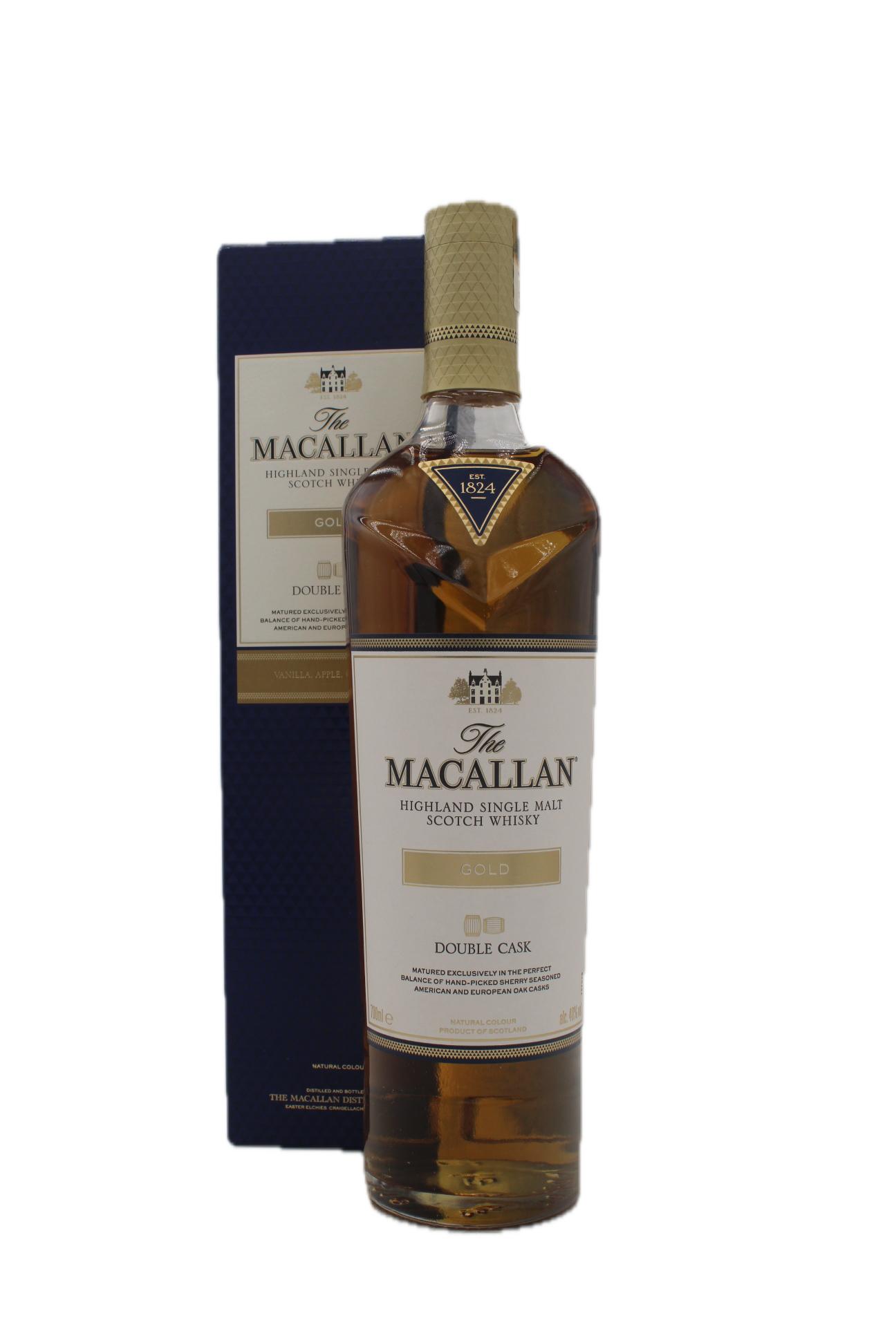 The Macallan - Gold Double Cask (Vanilla, Apple, Cinnamon)