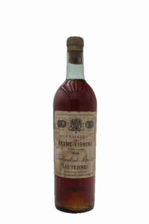 Chateau Rayne Vigneau - Sauternes 1er Cru Classe 1945