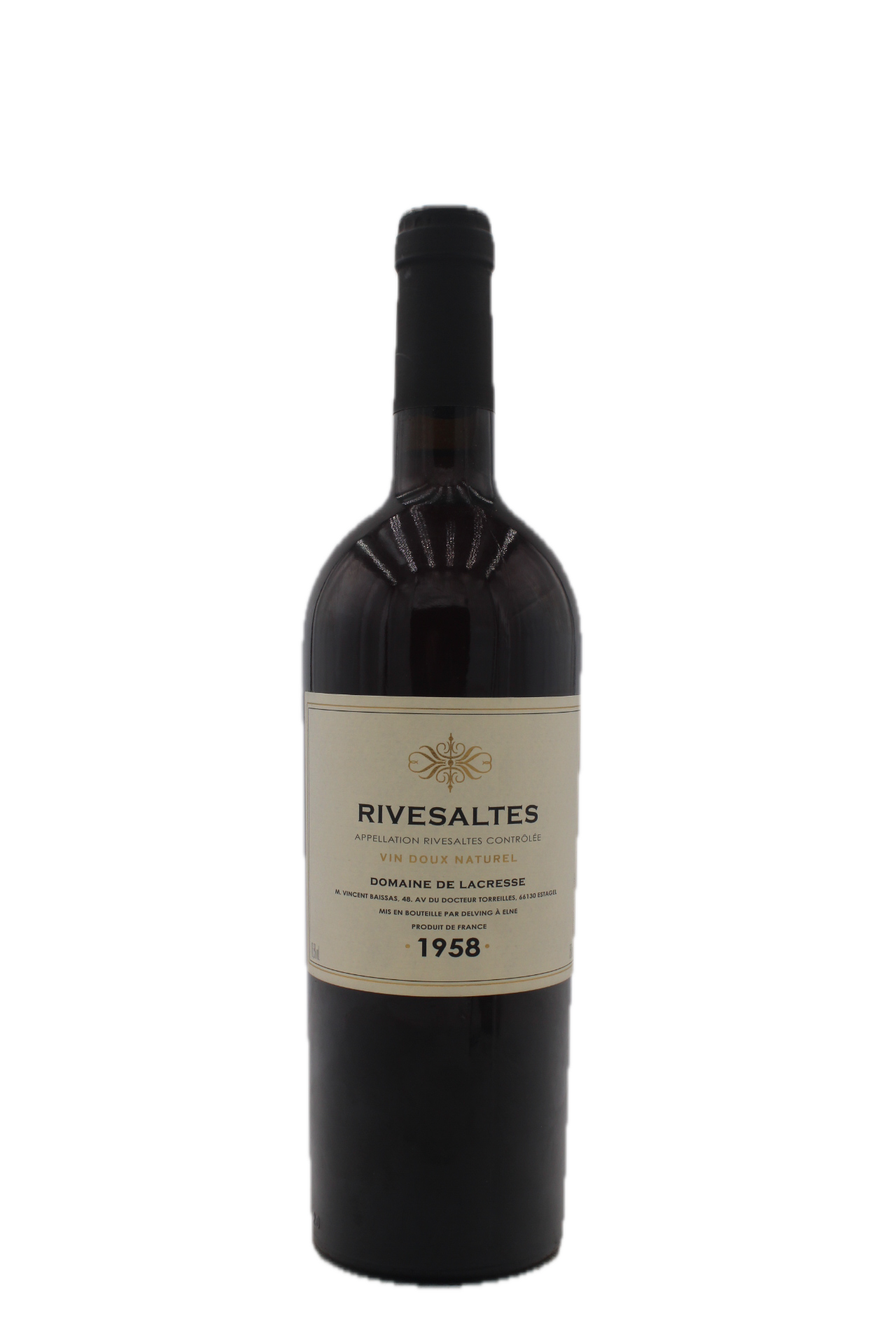 Domaine De Lacresse - Rivesaltes Vin Doux Naturel 1958