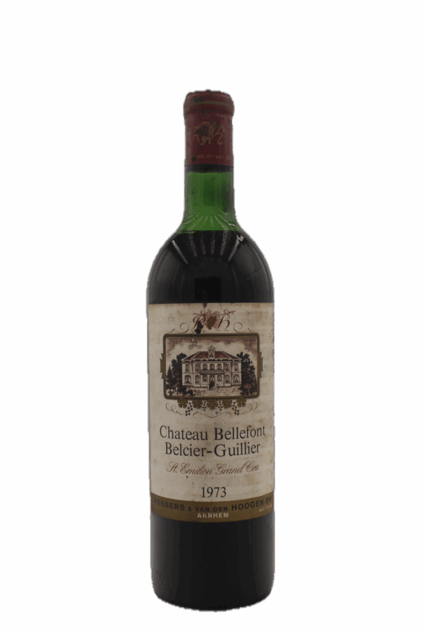 Château Bellefont Belcier- Guillier - St. Emilion Grand Cru 1973