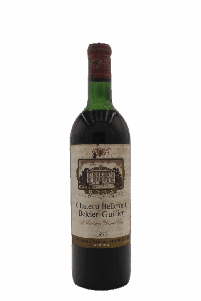 Château Bellefont Belcier- Guillier - St. Emilion Grand Cru 1973