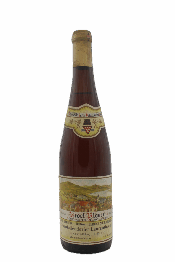 Weingut Broel-Bloser - Riesling Laurentiusberg 1985