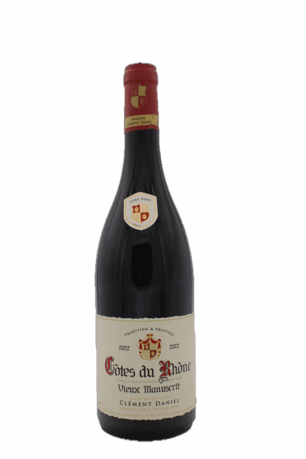 Clement Daniel - Côtes du Rhône Rouge "Vieux Manuscrit"