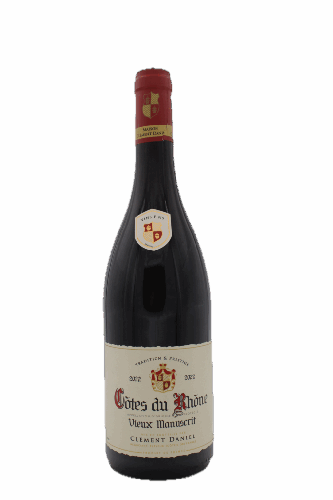 Clement Daniel - Côtes du Rhône Rouge "Vieux Manuscrit"