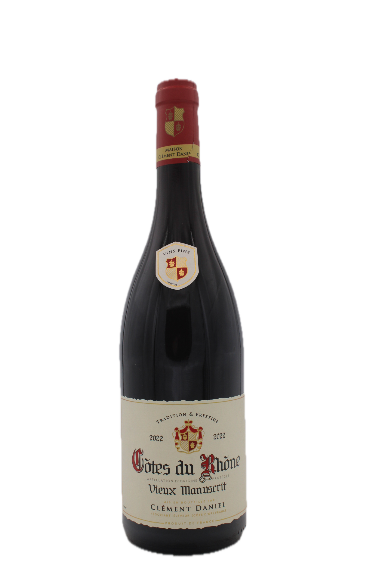 Clement Daniel - Côtes du Rhône Rouge "Vieux Manuscrit"