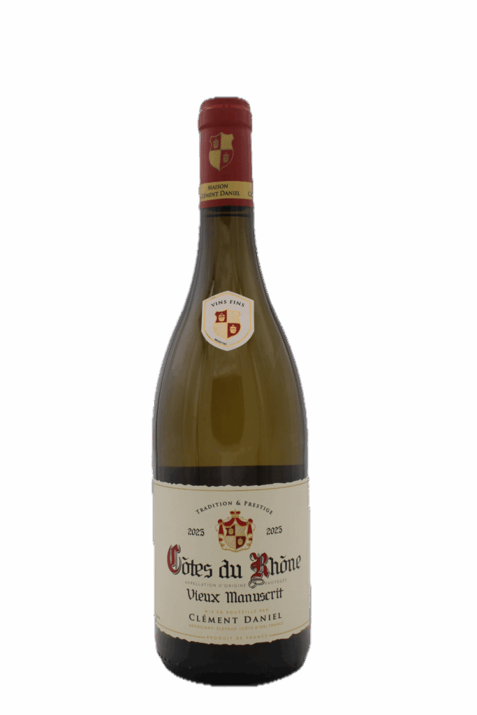 Clement Daniel - Côtes du Rhône Blanc "Vieux Manuscrit"
