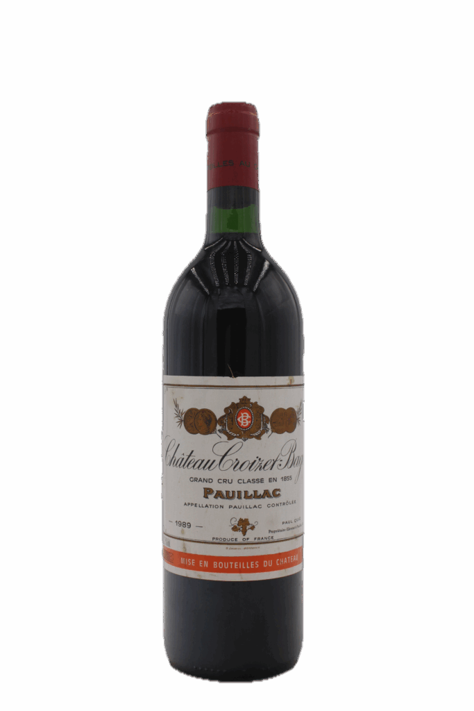 Château Croizet Bages Grand Cru Classe 1989