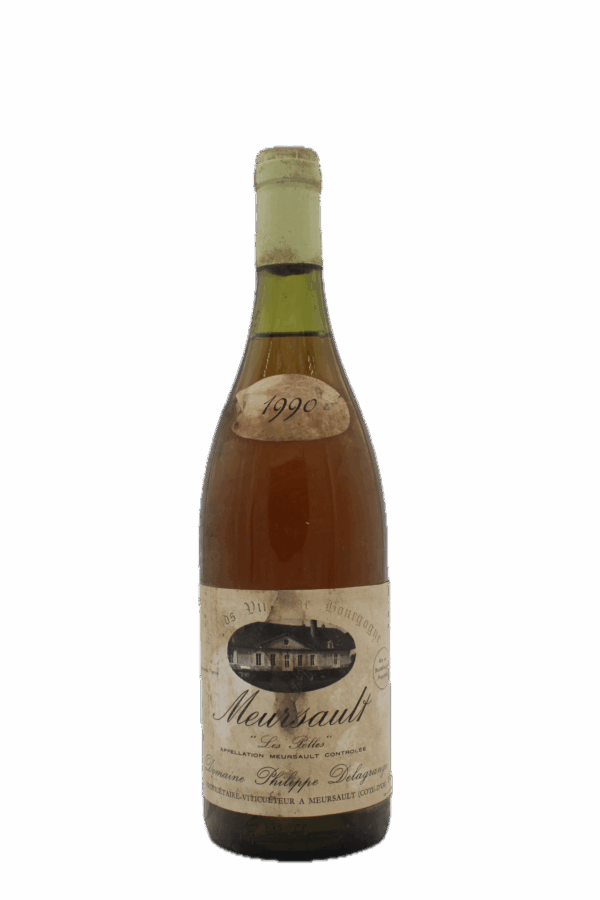 Domaine Philppe Delagrange - Meursault "Les Pelles 1990" (Stained Label)