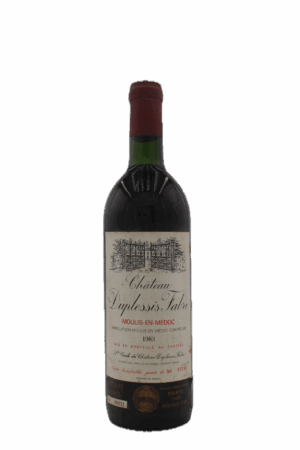 Chateau Duplessis Fabre 1983