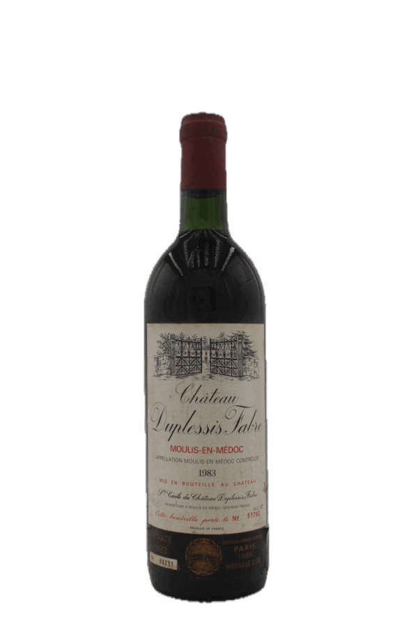 Chateau Duplessis Fabre 1983