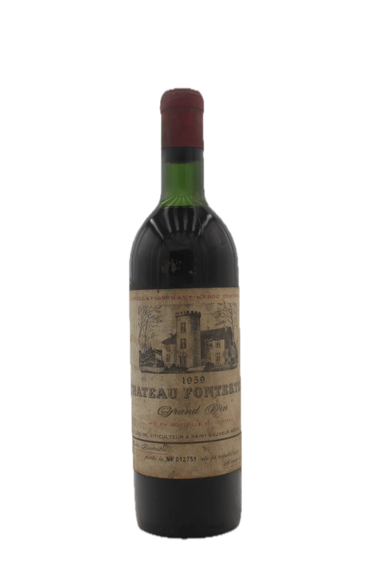 Chateau Fontesteau 1959