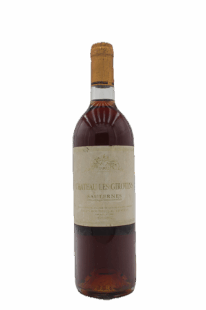Chateau Les Girotins Sauternes 1992