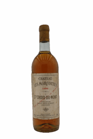 Chateau Marcottes - St. Croix du Mont 1986