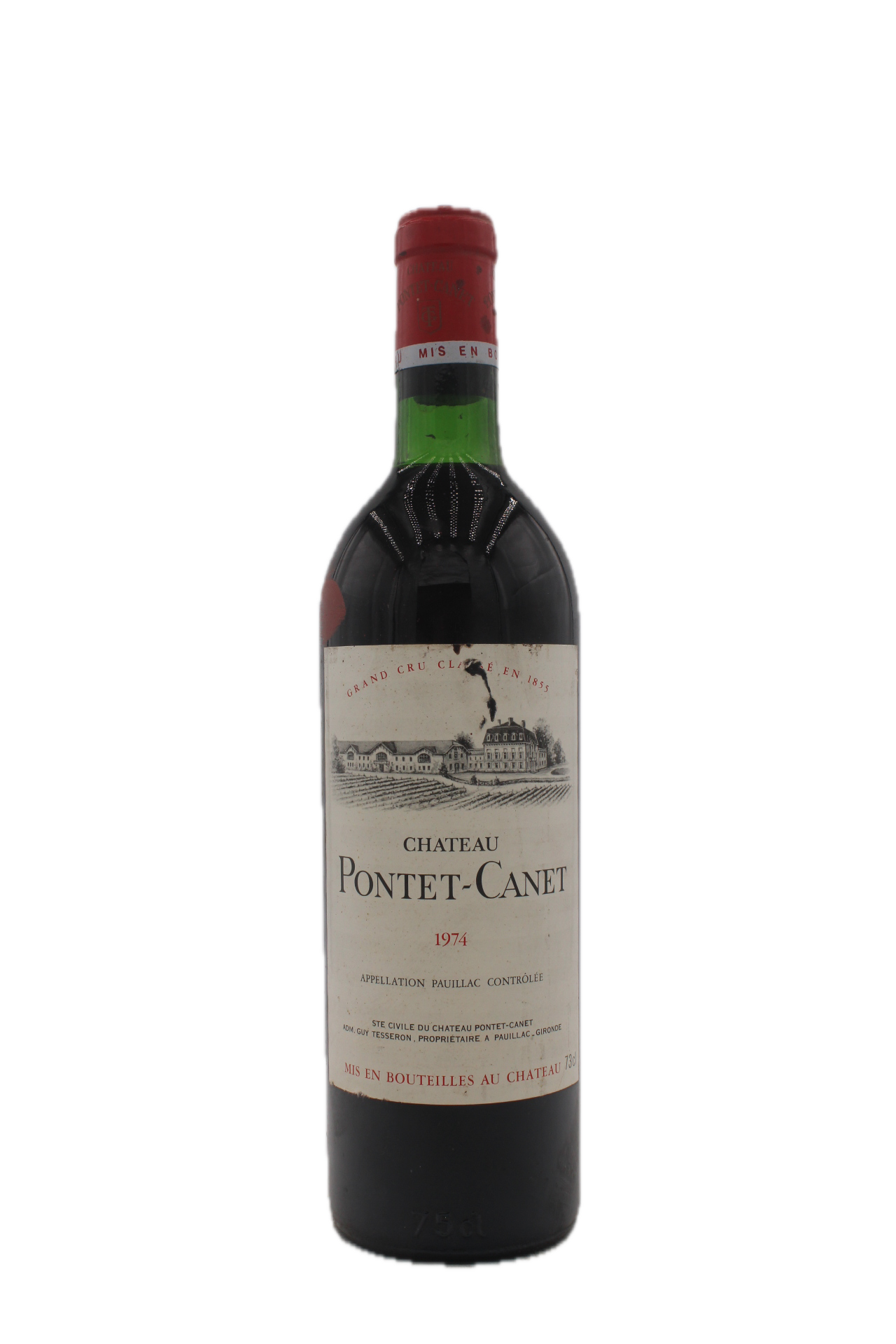 Château Grand Pontet - Saint-Émilion Grand Cru Classé 1974
