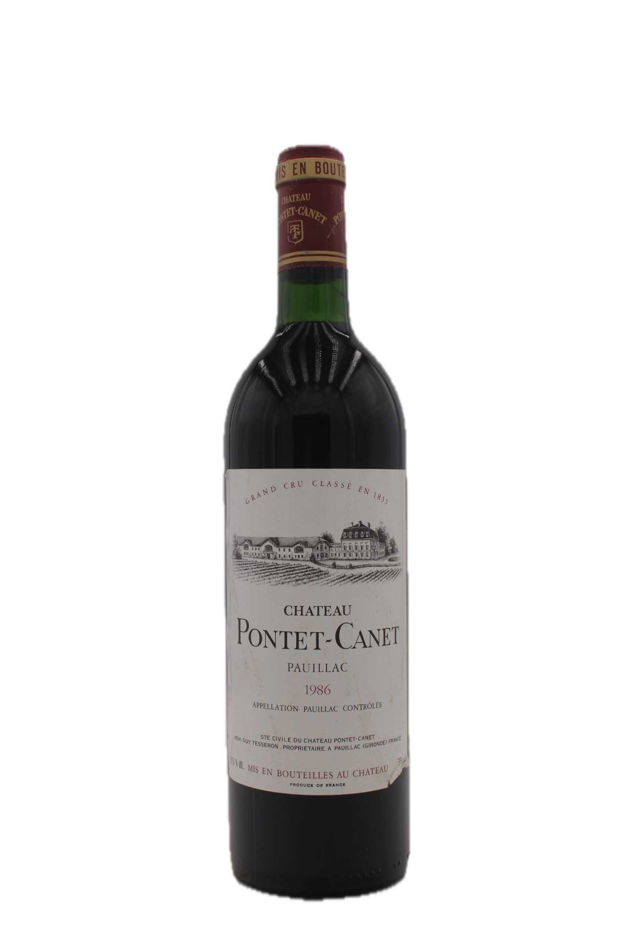 Château Grand Pontet - Saint-Émilion Grand Cru Classé 1986