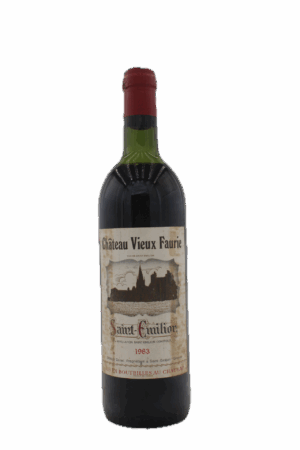 Chateau Vieux Faurie 1983 (Stained Label)