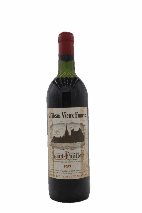 Chateau Vieux Faurie 1983 (Stained Label)