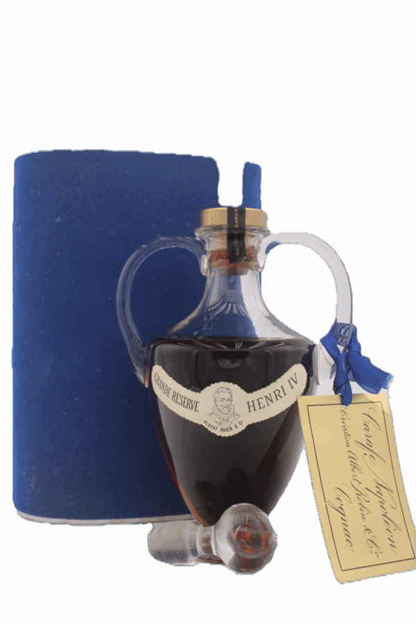 Albert Robin - Cognac Grande Reserve Henri IV (Very Rare1960's Napoleon Carafe)
