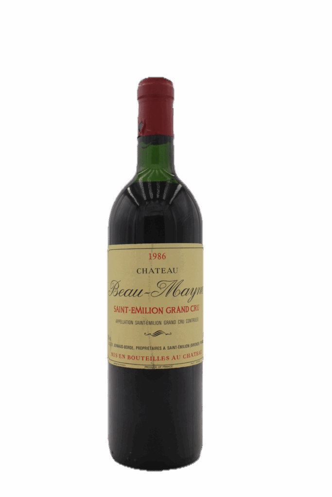 Château Beau Mayne - Saint Emilion Grand Cru 1986