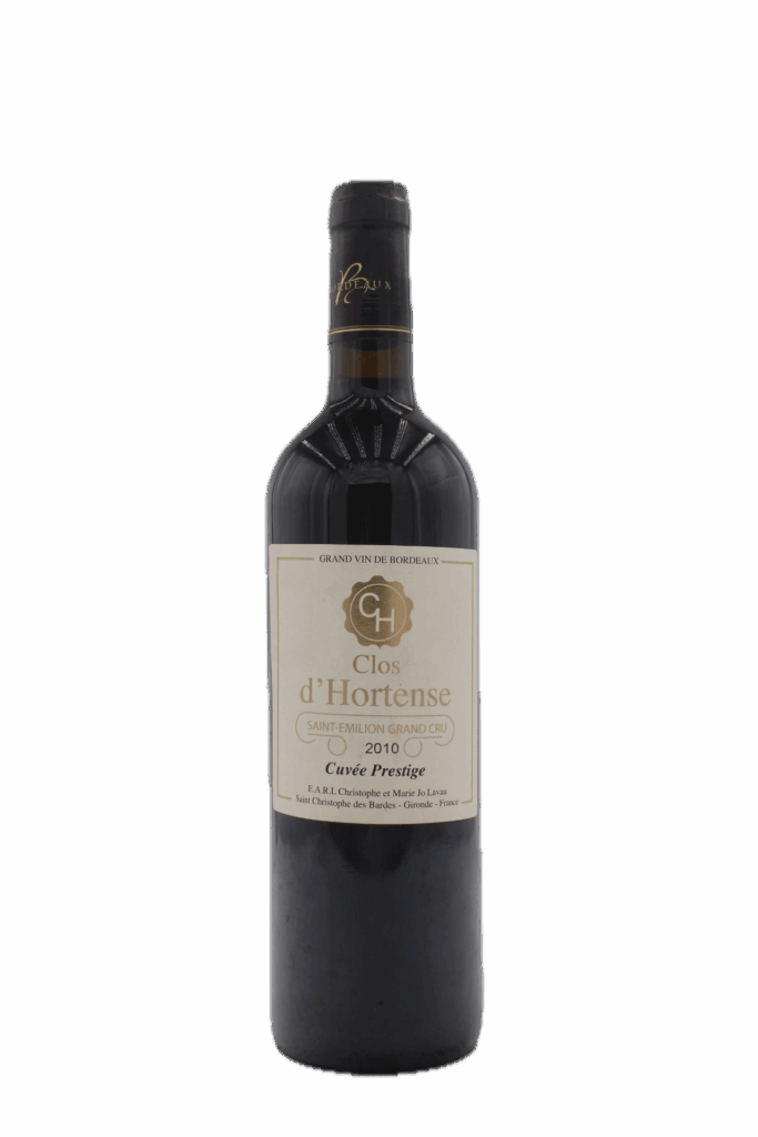 Château Clos d'Hortense - Saint Emilion Grand Cru 2010