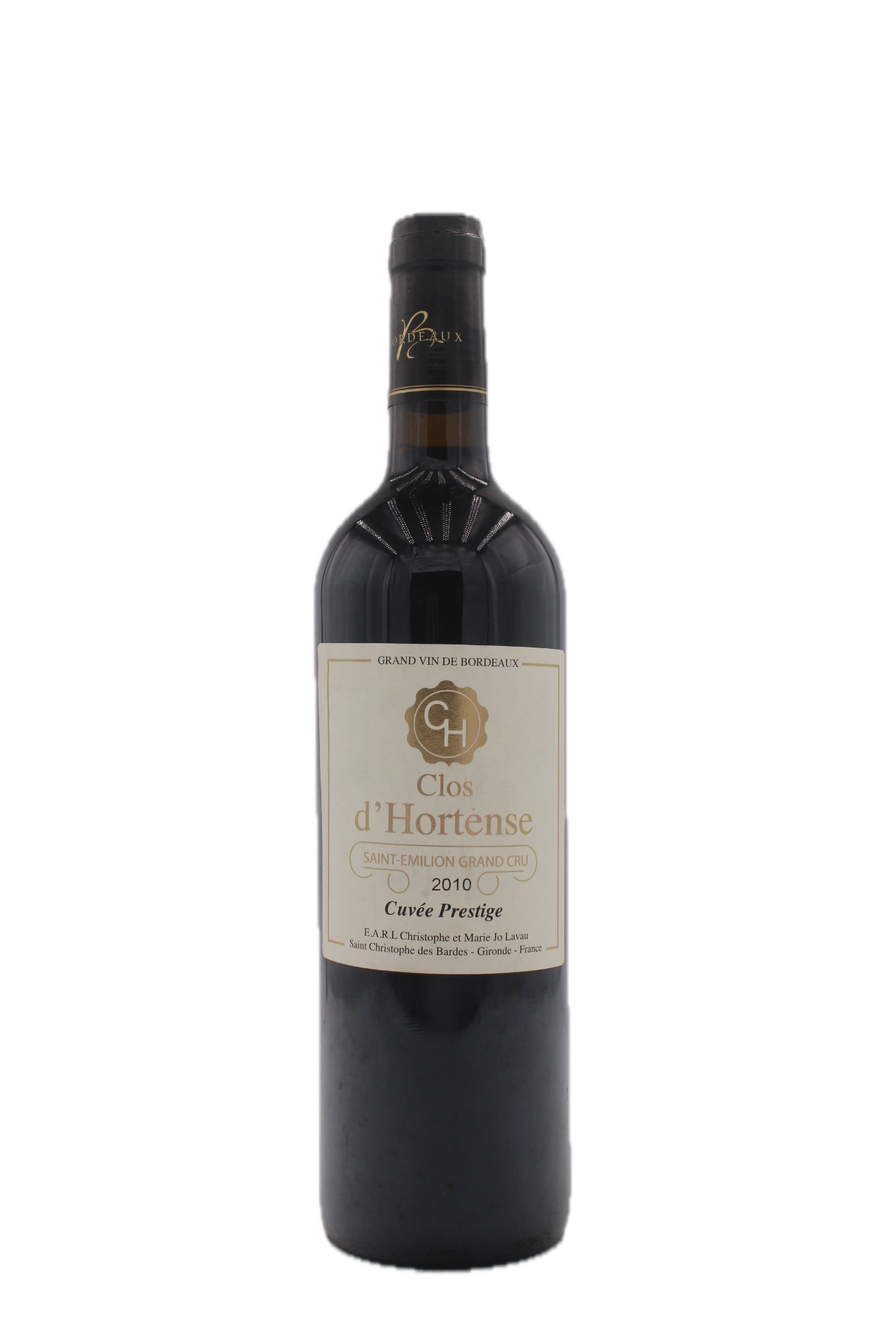 Château Clos d'Hortense - Saint Emilion Grand Cru 2010