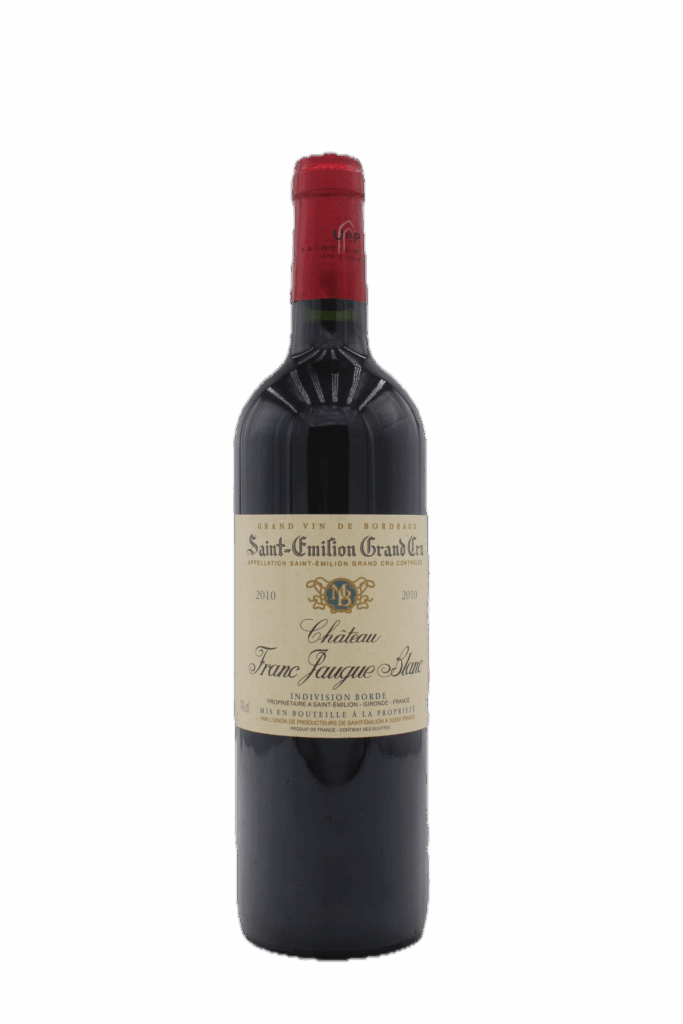 Château Franc Jaugue Blanc - Saint Emilion Grand Cru 2010