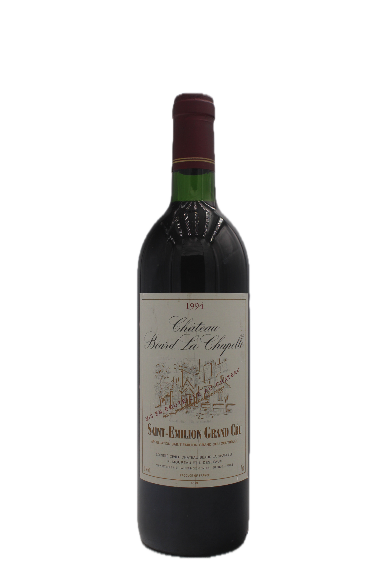 Château Beard la Chapelle - Saint Emilion Grand Cru 1994