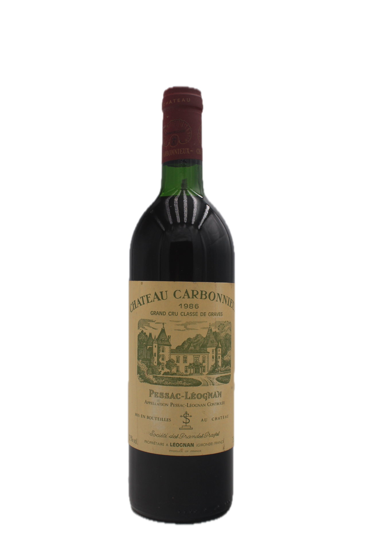 Château Carbonnieux - Grand Cru Classe 1986