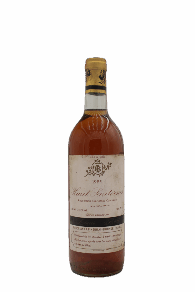 Louis Bert - Sauternes 1985 (Negociant)