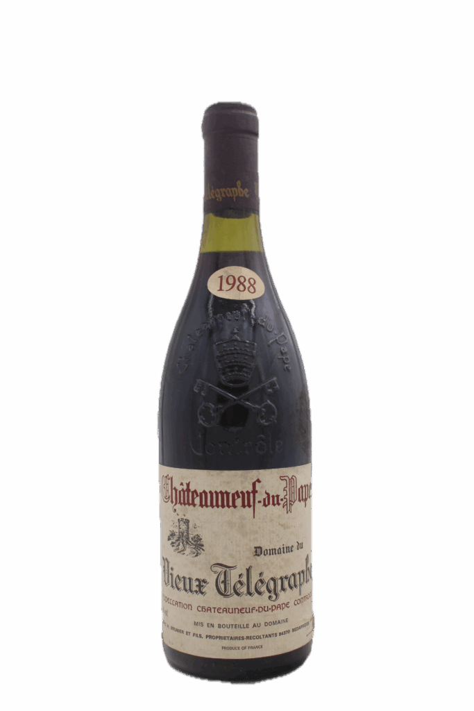 Famille Brunier - Vieux Télégraphe Châteauneuf-du-Pape Rouge 1988