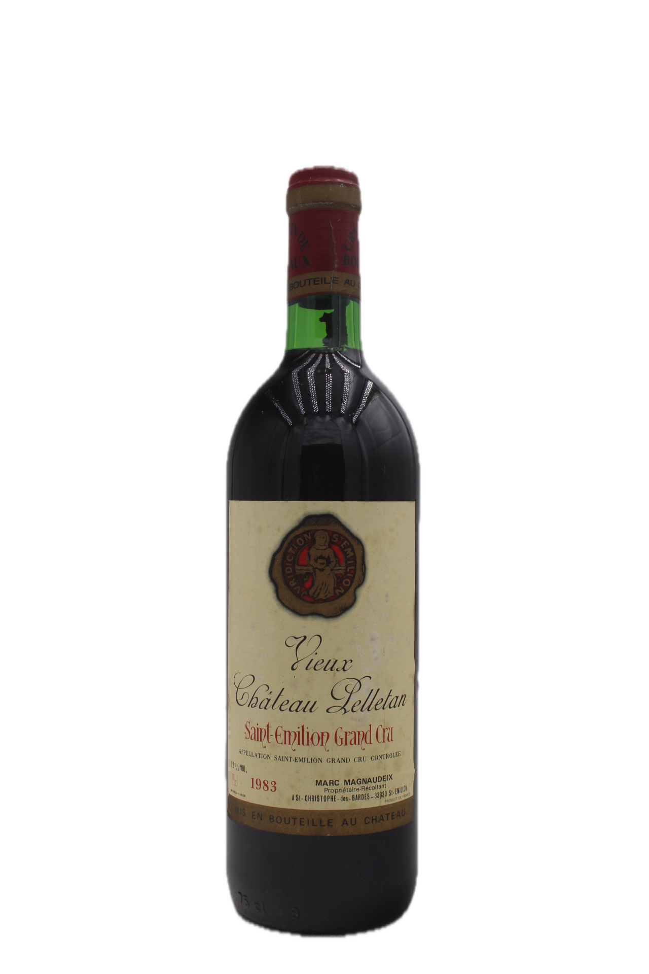 Vieux Château Pelletan - Saint Emilion Grand Cru 1983
