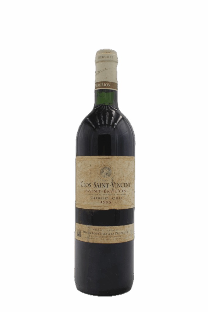 Clos Saint Vincent - Saint Emilion Grand Cru 1995