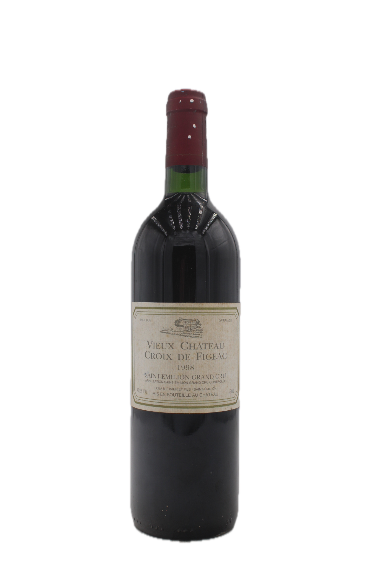 Vieux Chateau Croix de Figeac - Saint Emilion Grand Cru 1998