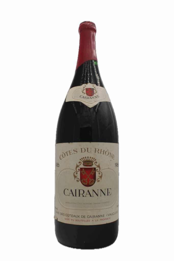 Cave des Coteaux - Cairanne 1986 Double Magnum (3 Liter)