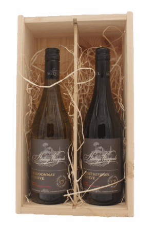 Laurent Miquel - Héritage Chardonnay en Cabertnet Sauvignon in Geschenkkist