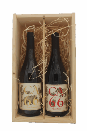 Weingut Hannes Sabathi - CA 66 Chardonnay en Pinot Noir in Geschenkkist