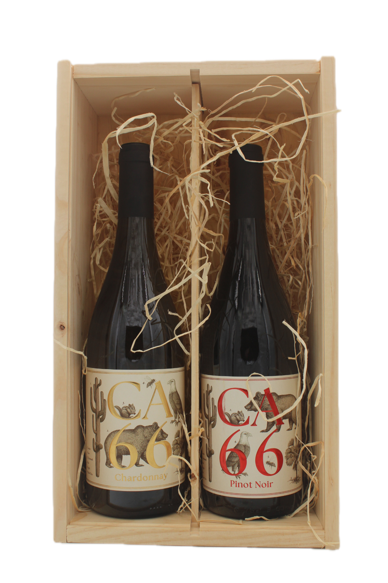 Weingut Hannes Sabathi - CA 66 Chardonnay en Pinot Noir in Geschenkkist