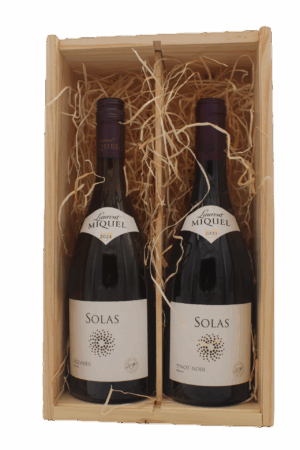 Laurent Miquel - Solas Viognier en Pinot Noir in Geschenkkist