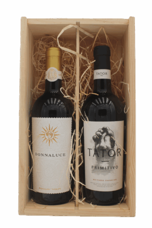 Poggio Le Volpi - Donnaluce en Tator Primitivo in Geschenkkist