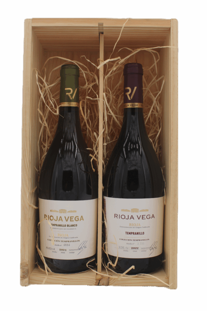 Rioja Vega - Tempranillo Blanco en Tinto Coleccion in Geschenkkist
