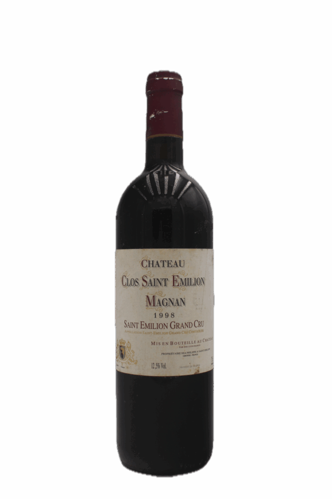 Chateau Clos Saint Emilion Magnan - Saint Emilion Grand Cru 1998